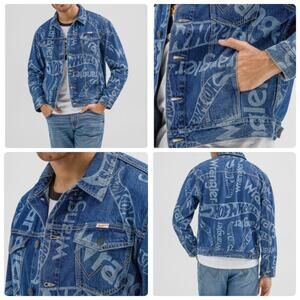 Wrangler × Hot Wheels SIZE M Denim Jacket 100% Cotton NWT